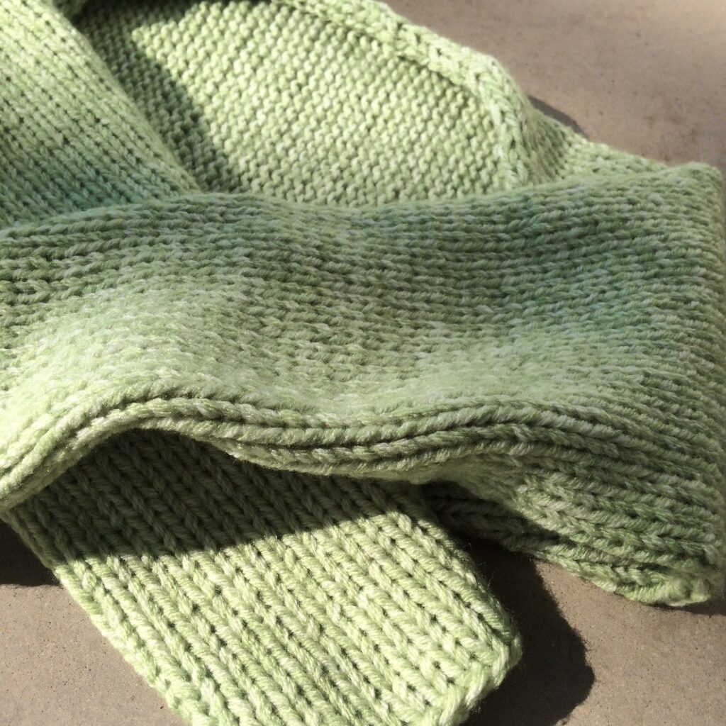 Knitted shrug made by marni