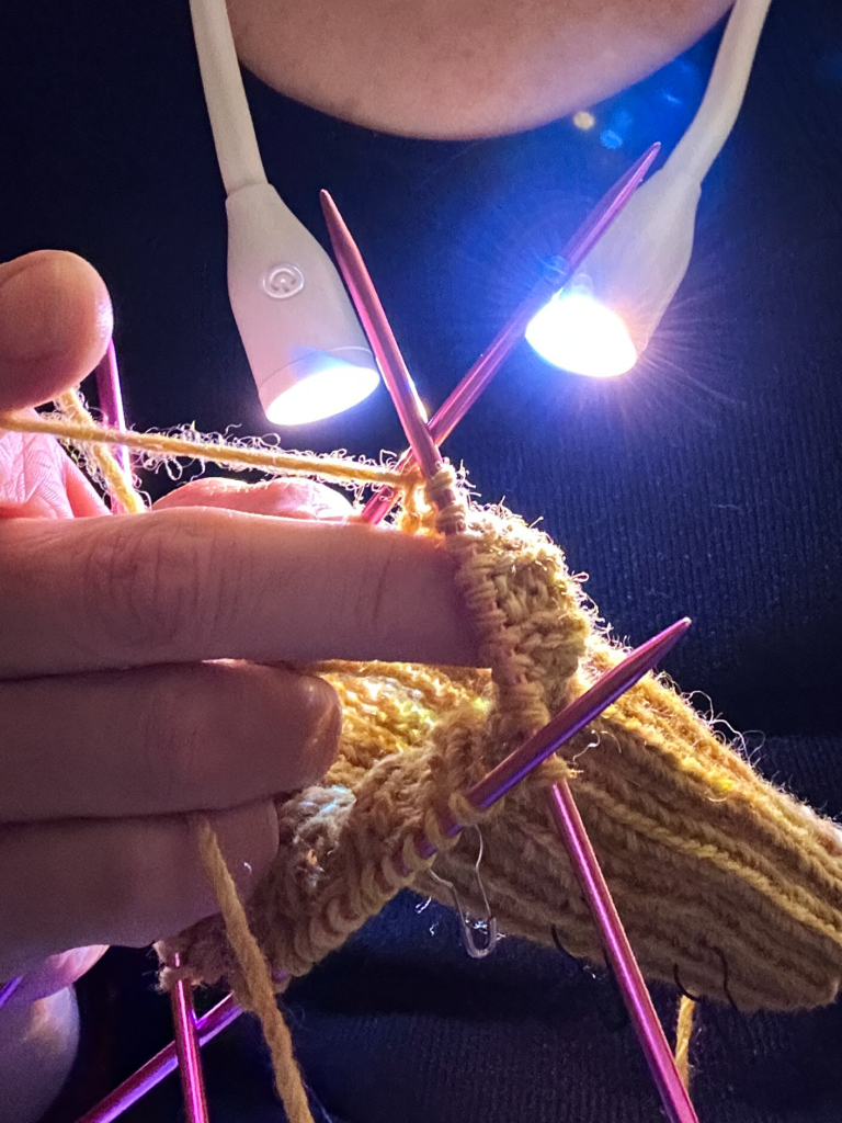 Lumos Knitting Neck Lights