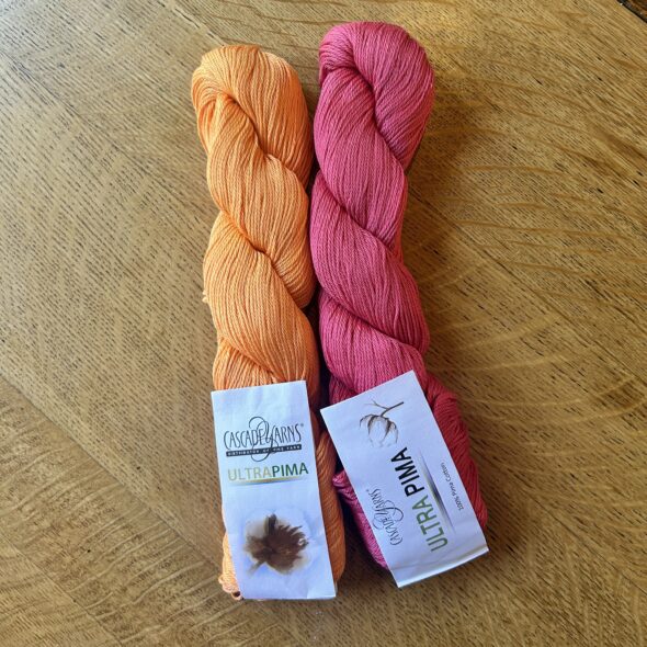 Sunset Sherbet Colors: Papaya (3829), Honeysuckle (3802)