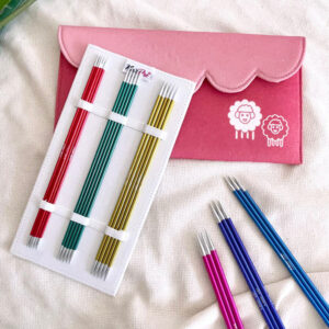 Zing Double Pointed Knitting Needles Set of 6