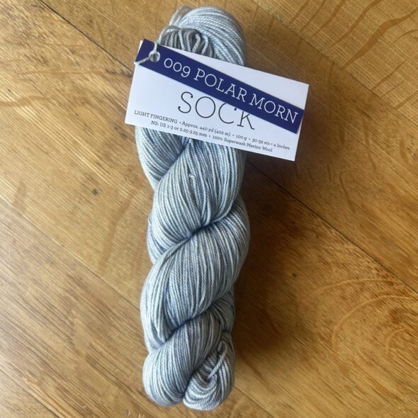Malabrigo Sock in Polar Morn