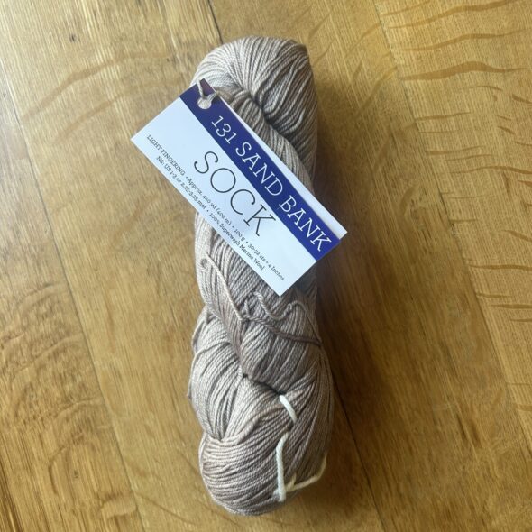 Malabrigo Sock in Sand Bank