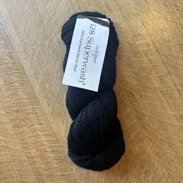 Cascade Yarns 128 Superwash - Black
