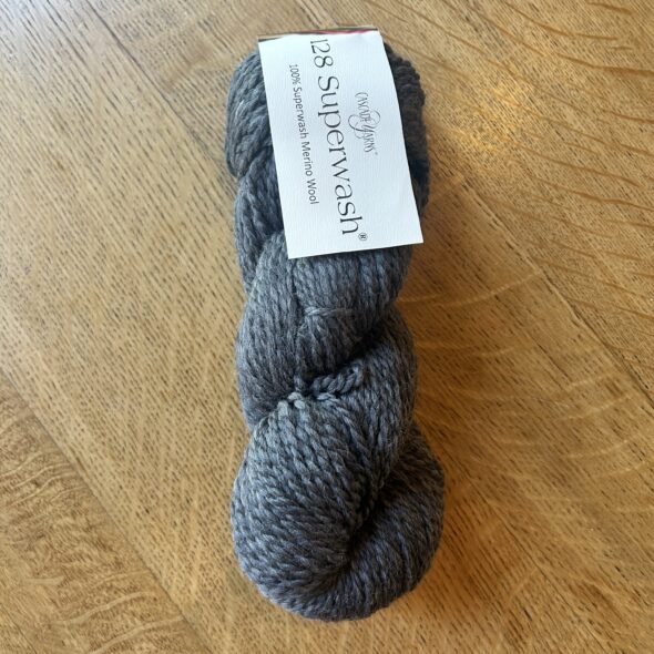Cascade Yarns Superwash 128- Charcoal