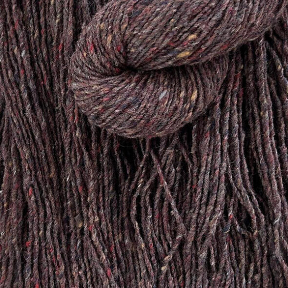 Lotus Yarns Alpaca Tweed - Plumwood