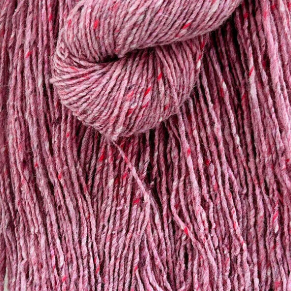 Lotus Yarns Alpaca Tweed - Wild Rosehip