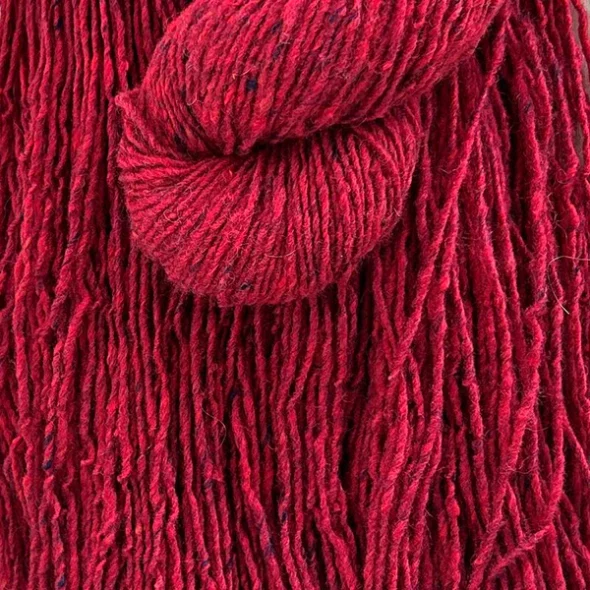 Lotus Yarns Alpaca Tweed - Crimson Oak