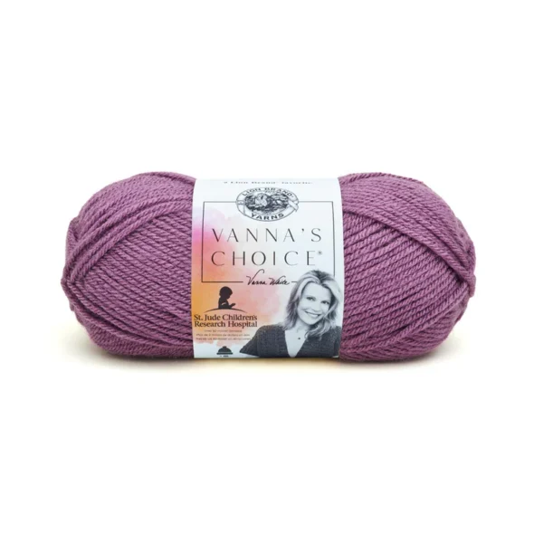Lion Brand Vanna's Choice - Dusty Purple
