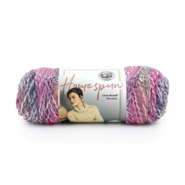 Lion Brand Homespun Yarn - Mixed Berries