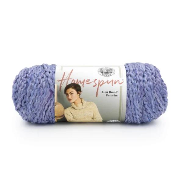 Lion Brand Homespun Yarn - Purple Aster