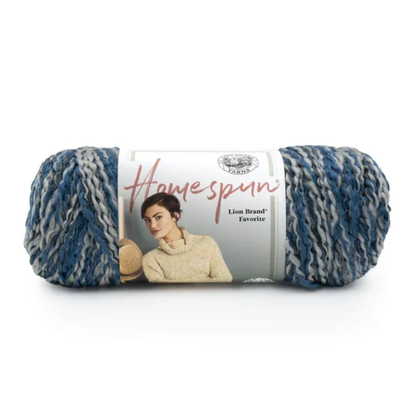 Lion Brand Homespun Yarn - Blue Moon