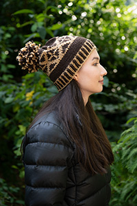 Chunky Fair Isle Pom Pom Hat