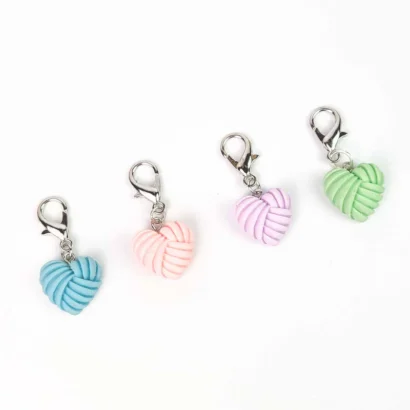 Heart Yarn Ball Clip Markers