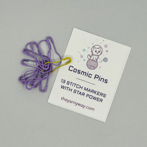 Cosmic Pin Stitchmarkers - Lavender