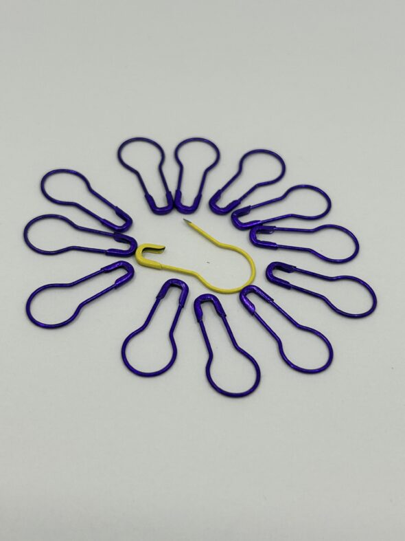 Cosmic Pin Stitchmarkers - Purple