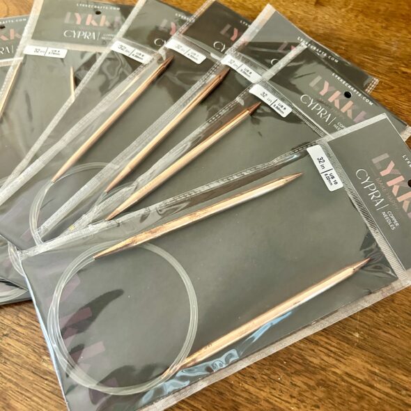 Lykke Circular Knitting Needles - Cypra Copper