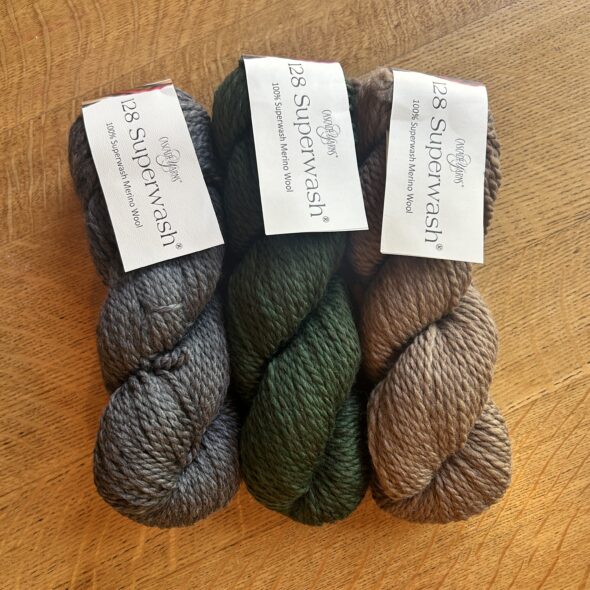 Charcoal, Shire, and Walnut Heather