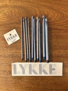 Indigo Crochet Hooks by Lykke