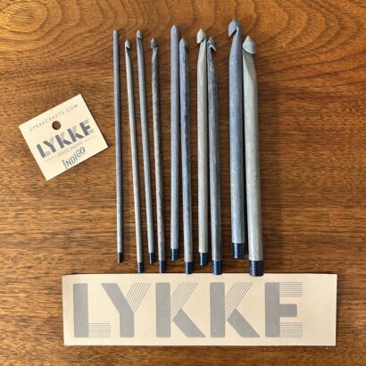 Indigo Crochet Hooks by Lykke