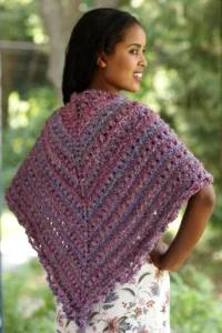 Splendid Triangle Shawl at LionBrand.com