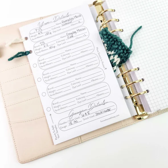 Project Journal & Planner by Twice Sheared Sheep