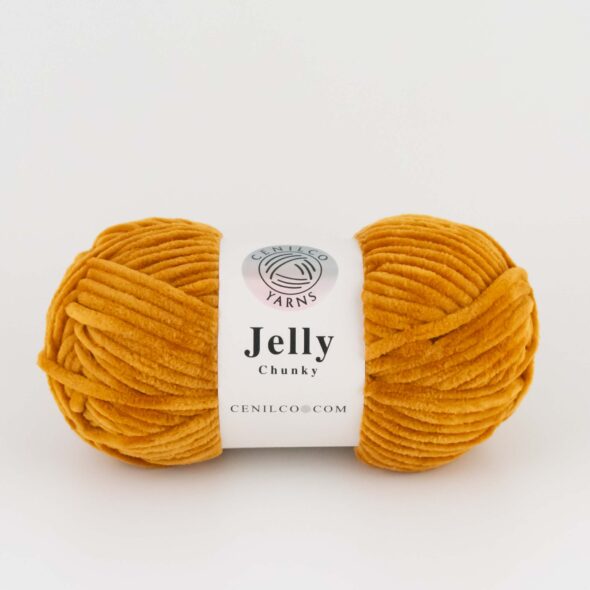 Cenilco Jelly Chunky Yarn in Rust