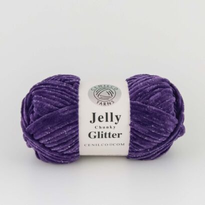 Cenilco Jelly Chunky Glitter - Purple