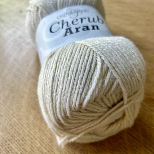 Cascade Yarns Cherub Aran in Sand Dollar