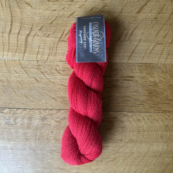 Cascade Yarns 220 Fingering - Christmas Red