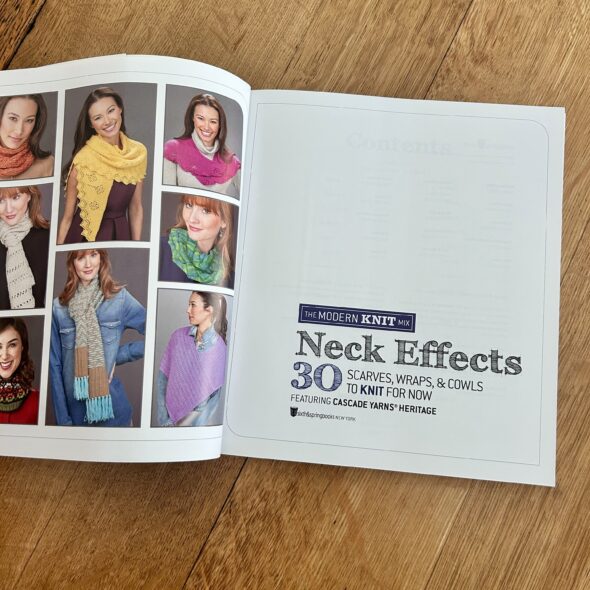 Cascade Yarns Neck Effects Patterns for Heritage Yarn