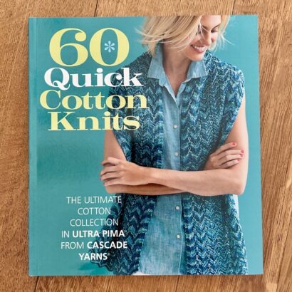 Cascade Yarns 60 Quick Cotton Knits for Ultra Pima yarn