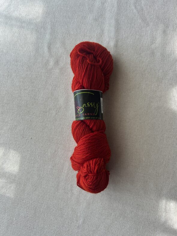 Sassy Black Yarns Hot Like Fire Superwash DK Yarn