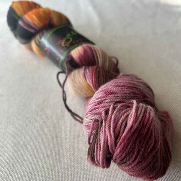 Sassy Black Yarns Prickly Fingers Superwash Fingering Weight Yarn