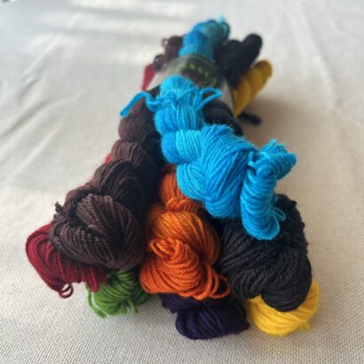 Broken Crayon Box Mini Skeins