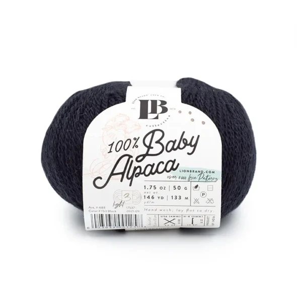 LB Collection Baby Alpaca - Black