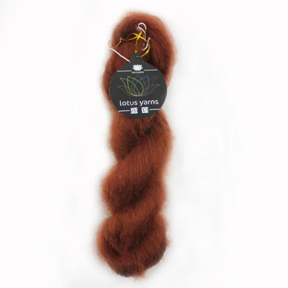 Silky Mohair in Russet