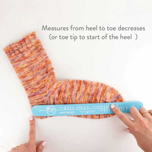 Twice Sheared Sheep Sock Ruler Slap Bracelet