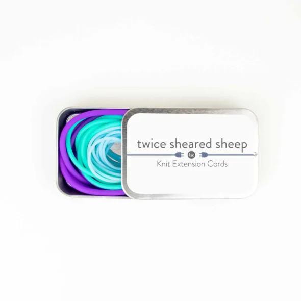 Twice Sheared Sheep Extension Cords in Tin