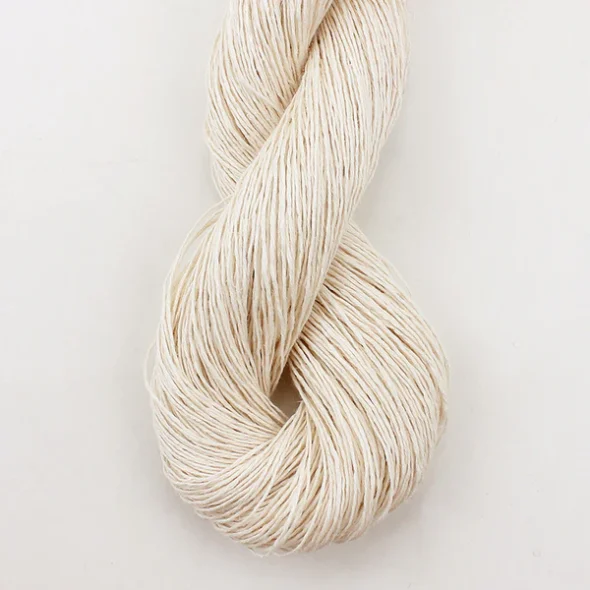 Lotus Yarns Linen 100 - 01 Oyster Shell