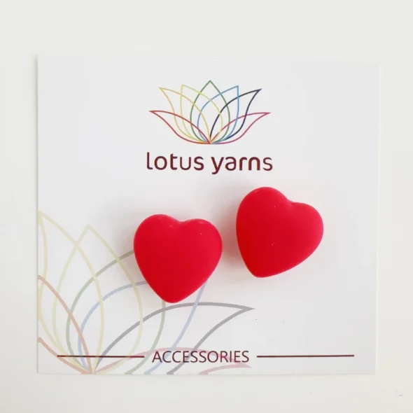 Lotus Yarns Point Protectors - Red