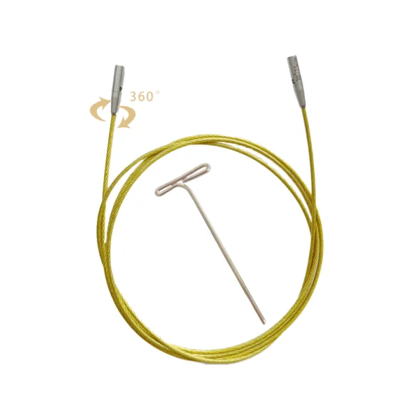 Lotus Yarns Swivel Stainless Steel Cable - 30" (75cm)