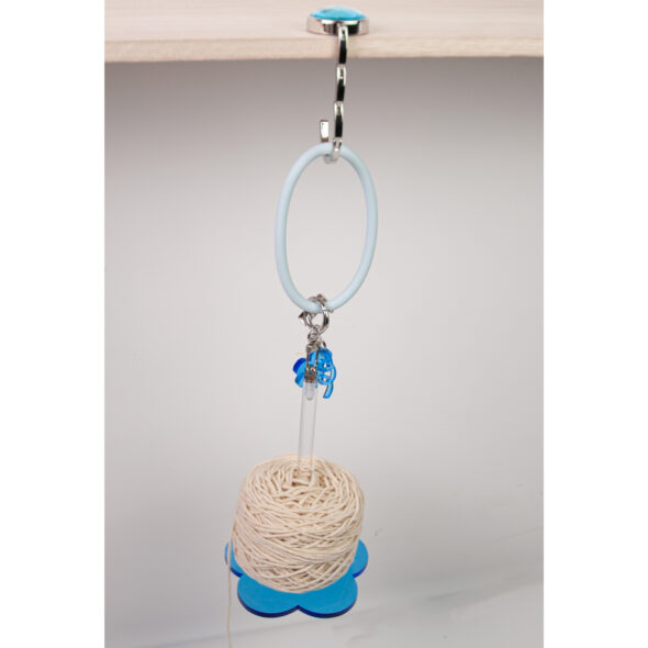 Flower Power Yarn Holder – Wrist + Clip Combo - Image 3