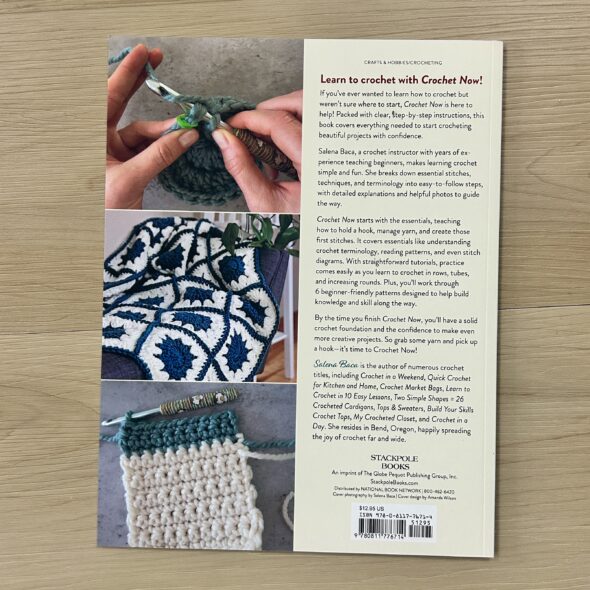 Crochet Now by Salena Baca - back cover