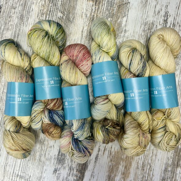 Expression Fiber Arts Fingering Weight Yarn - Meadow Flowers