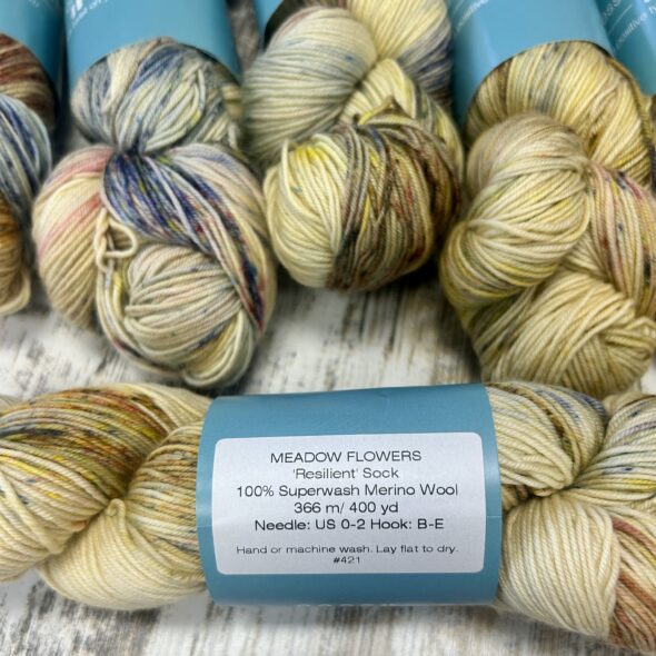 Expression Fiber Arts Fingering Weight Yarn - Meadow Flowers