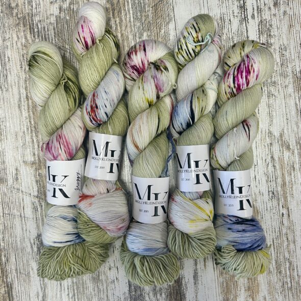 Froggy is part of the Sweet Sock collection by Molly Klein Design