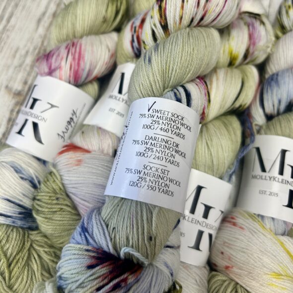 Froggy is part of the Sweet Sock collection by Molly Klein Design
