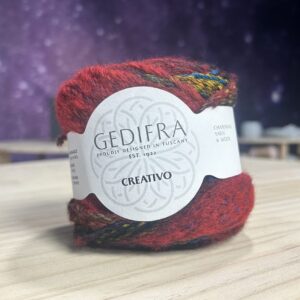 Gedifra Creativo in Red, Gold, Blue Colorway 2606