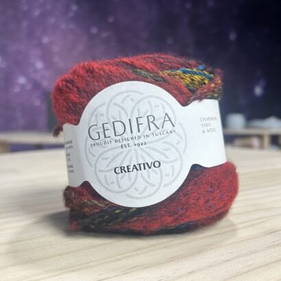 Gedifra Creativo in Red, Gold, Blue Colorway 2606
