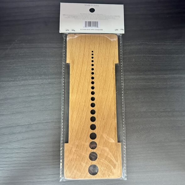 LYKKE Beech Wood Needle & Hook Sizer + Gauge Tool